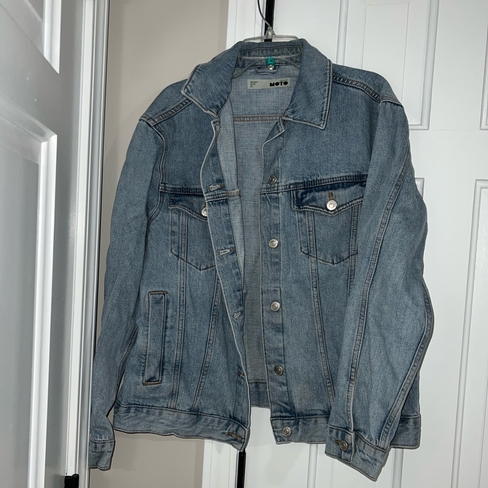 TopShop Oversized Jean Jacket